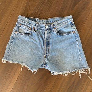 Levi's 501 Button Fly Cutoffs - Size 31